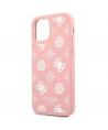 Guess GUHCP12LLSPEWPI iPhone 12 Pro Max 6.7" pink/pink hard case Peony Collection