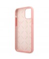 Guess GUHCP12LLSPEWPI iPhone 12 Pro Max 6.7" pink/pink hard case Peony Collection