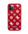 Guess GUHCP12LLSPEWRE iPhone 12 Pro Max 6.7" red/red hard case Peony Collection