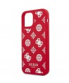 Guess GUHCP12LLSPEWRE iPhone 12 Pro Max 6.7" red/red hard case Peony Collection