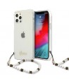 Guess GUHCP12MKPSWH iPhone 12/12 Pro 6.1" Transparent Hardcase White Pearl