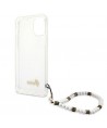 Guess GUHCP12MKPSWH iPhone 12/12 Pro 6.1" Transparent Hardcase White Pearl