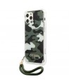Guess GUHCP12MKSARKA iPhone 12/12 Pro 6.1" green/khaki hardcase Camo Collection