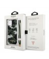 Guess GUHCP12MKSARKA iPhone 12/12 Pro 6.1" green/khaki hardcase Camo Collection