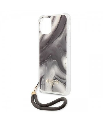 Guess Marble Collection iPhone 12 / iPhone 12 Pro Case - Gray