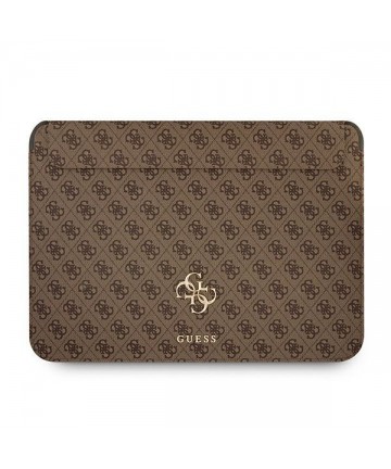 Guess 4G Big Logo case for a 13" laptop - brown