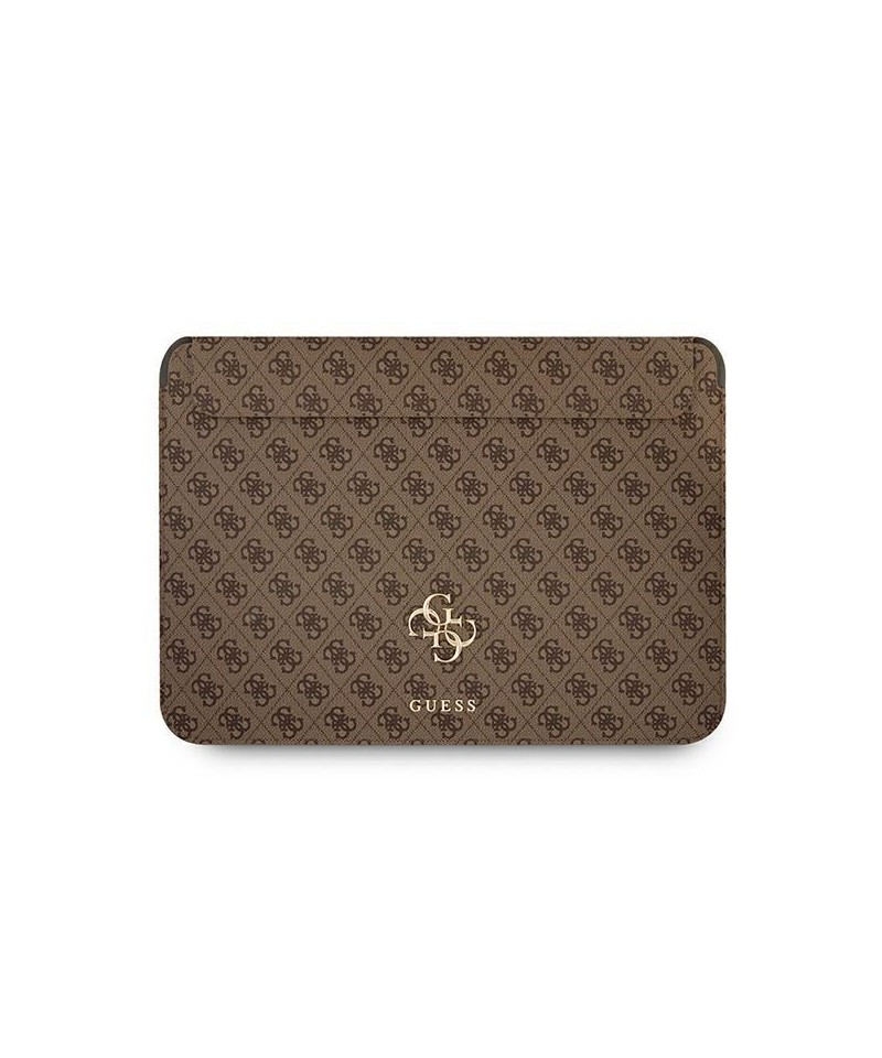 Guess 4G Big Logo case for a 13" laptop - brown