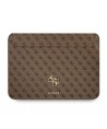 Guess 4G Big Logo case for a 13" laptop - brown