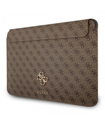Guess 4G Big Logo case for a 13" laptop - brown