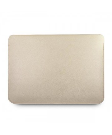 Guess Saffiano Script case for a 13" laptop - gold