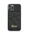 Guess Wallet Card Slot GUWMS4GTLBK MagSafe 4G grey/grey