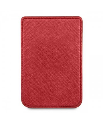 Guess Wallet Card Slot GUWMSSASLRE MagSafe Saffiano red/red