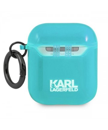 Karl Lagerfeld Choupette Case for AirPods 1/2 - Blue