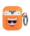 Karl Lagerfeld Choupette case for AirPods 1/2 - orange