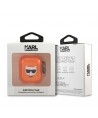 Karl Lagerfeld Choupette case for AirPods 1/2 - orange