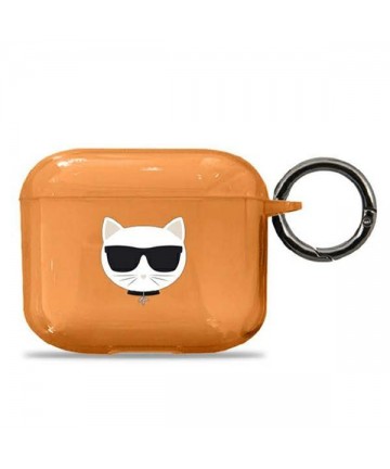 Karl Lagerfeld Choupette case for AirPods 3 - orange