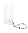 Guess GUHCP12LKPSWH iPhone 12 Pro Max 6.7" Transparent Hardcase White Pearl