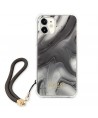 Guess GUHCP12SKSMAGR iPhone 12 mini 5.4" grey/grey hardcase Marble Collection