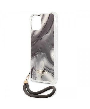 Guess GUHCP12SKSMAGR iPhone 12 mini 5.4" grey/grey hardcase Marble Collection