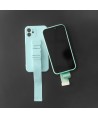 Rope case gel case with a chain lanyard bag lanyard iPhone XS Max black