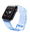 Silicone Strap Bracelet Bracelet Strap Light for Apple Watch 42 / 44 mm - Blue