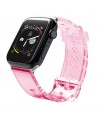 Silicone Strap Bracelet Bracelet Strap Light for Apple Watch 42 / 44 mm - Red