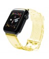 Silicone Strap Bracelet Bracelet Strap Light for Apple Watch 42 / 44 mm - Yellow