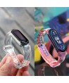 Replacment silicone band strap for Xiaomi Mi Band 6 / 5 black
