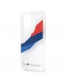 BMW Motorsport Tricolor Case for iPhone 12 Pro Max - Transparent
