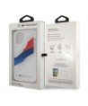 BMW Motorsport Tricolor Case for iPhone 12 Pro Max - Transparent