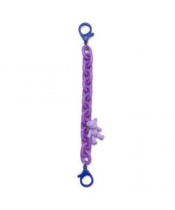 Color Chain (rope) colorful chain phone holder pendant for backpack wallet purple