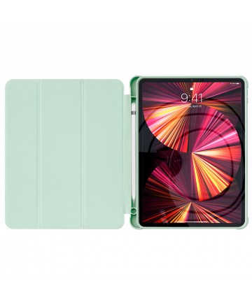 Stand Tablet Case Smart Cover case for iPad Air 2020/2022 with stand function green