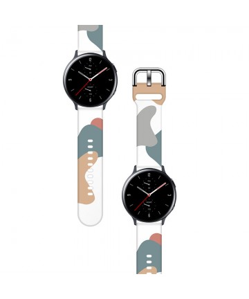 Strap Moro for Samsung Galaxy Watch 40 / 41 / 42 / 43 / 44 mm silicone bracelet watch band - pattern 2