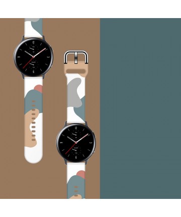 Strap Moro for Samsung Galaxy Watch 40 / 41 / 42 / 43 / 44 mm silicone bracelet watch band - pattern 2