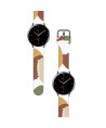 Strap Moro for Samsung Galaxy Watch 40 / 41 / 42 / 43 / 44 mm silicone bracelet watch band - pattern 4
