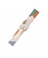 Strap Moro for Samsung Galaxy Watch 40 / 41 / 42 / 43 / 44 mm silicone bracelet watch band - pattern 11