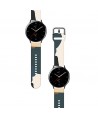 Strap Moro for Samsung Galaxy Watch 40 / 41 / 42 / 43 / 44 mm silicone bracelet watch band - pattern 13