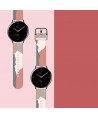 Strap Moro for Samsung Galaxy Watch 40 / 41 / 42 / 43 / 44 mm silicone bracelet watch band - pattern 15