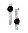 Strap Moro for Samsung Galaxy Watch 40 / 41 / 42 / 43 / 44 mm silicone bracelet watch band - pattern 17