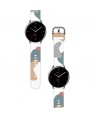 Strap Moro for Samsung Galaxy Watch 45 / 46 / 47 mm silicone bracelet watch band - pattern 2