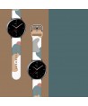 Strap Moro for Samsung Galaxy Watch 45 / 46 / 47 mm silicone bracelet watch band - pattern 2