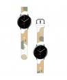 Strap Moro for Samsung Galaxy Watch 45 / 46 / 47 mm silicone bracelet watch band - pattern 6