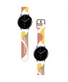 Strap Moro for Samsung Galaxy Watch 45 / 46 / 47 mm silicone bracelet watch band - pattern 7