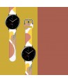Strap Moro for Samsung Galaxy Watch 45 / 46 / 47 mm silicone bracelet watch band - pattern 7