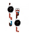 Strap Moro for Samsung Galaxy Watch 45 / 46 / 47 mm silicone bracelet watch band - pattern 8