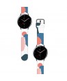 Strap Moro for Samsung Galaxy Watch 45 / 46 / 47 mm silicone bracelet watch band - pattern 10