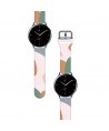 Strap Moro for Samsung Galaxy Watch 45 / 46 / 47 mm silicone bracelet watch band - pattern 11