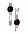 Strap Moro for Samsung Galaxy Watch 45 / 46 / 47 mm silicone bracelet watch band - pattern 15