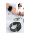 Braided Fabric Strap Bracelet Strap Fabric Band for Apple Watch 38 / 40 / 41 mm - Black