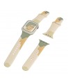 Silicone Strap Moro Watch Bracelet Band for Apple Watch 42 / 44 / 45 / 49 mm - Pattern 6